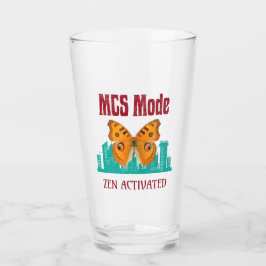 MCS-Modus Zen Aktivierte Schmetterlingswahrnehmung Glas
