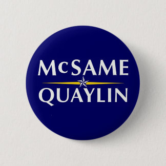 McSame-Quaylin Knopf (blau) Button
