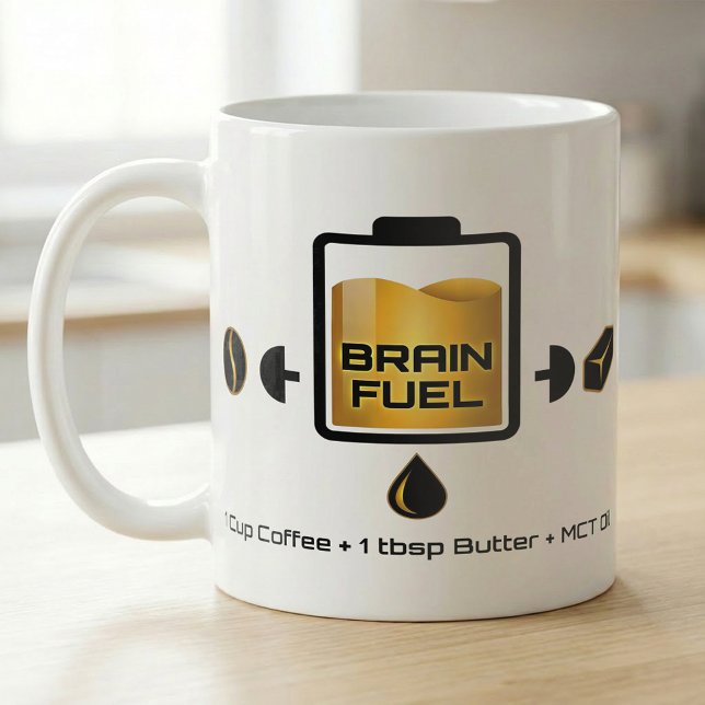 MCT-Kaffee-Butter-Rezept-Fokus-Batterie Kaffeetasse (Von Creator hochgeladen)