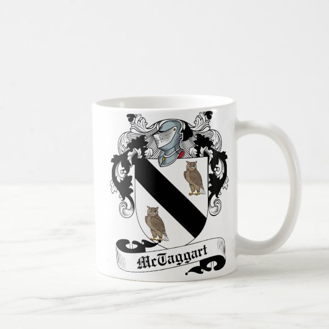 McTaggart Familienwappen Kaffeetasse (Rechts)