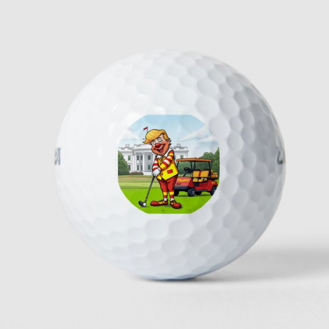 McTrump macht sich das Leben Golfball (Vorderseite)