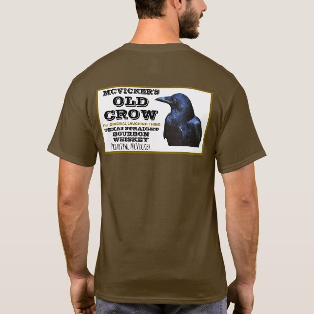 McVickers Old Crow Whiskey Principal Texas Shirt (Rückseite)