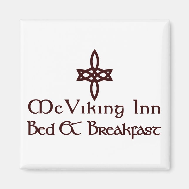 McViking Inn Bed & Breakfast Magnet (Vorne)