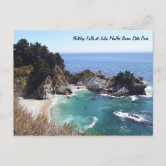 McWay Falls bei Julia Pfeiffer Burns Staat Park Postkarte