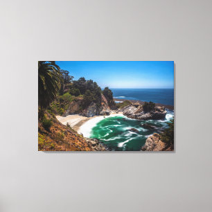 Mcway Falls im Julia-Pfeiffer-Burns-State-Park Leinwanddruck