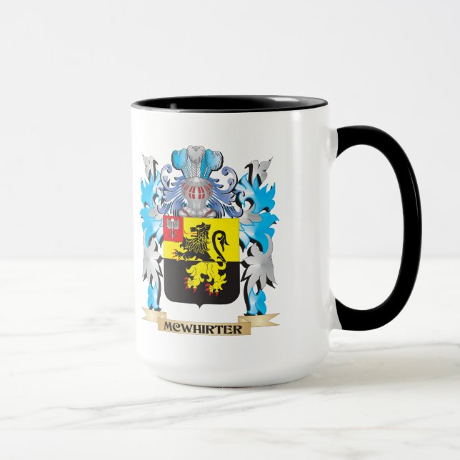 Mcwhirter Wappen - Familienwappen Tasse (Rechts)