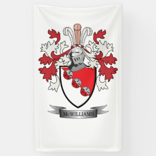 McWilliams Familienwappen-Wappen Banner