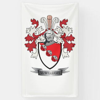 McWilliams Familienwappen-Wappen Banner