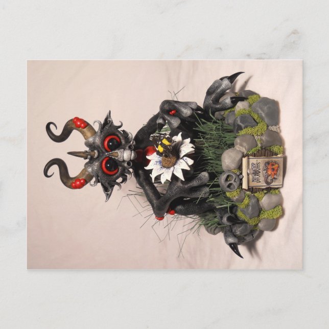 MD Black Dragon Postcard Postkarte (Vorderseite)
