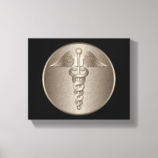 MD Caduceus Leinwanddruck