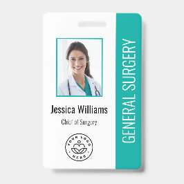 MD Doctor Hospital Medical Employee Foto ID Aquama Ausweis