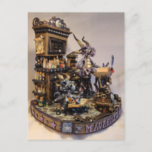 MD Merlin Dragons Postcard Postkarte