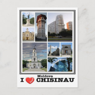 MD Moldau - Chisinau - Postkarte