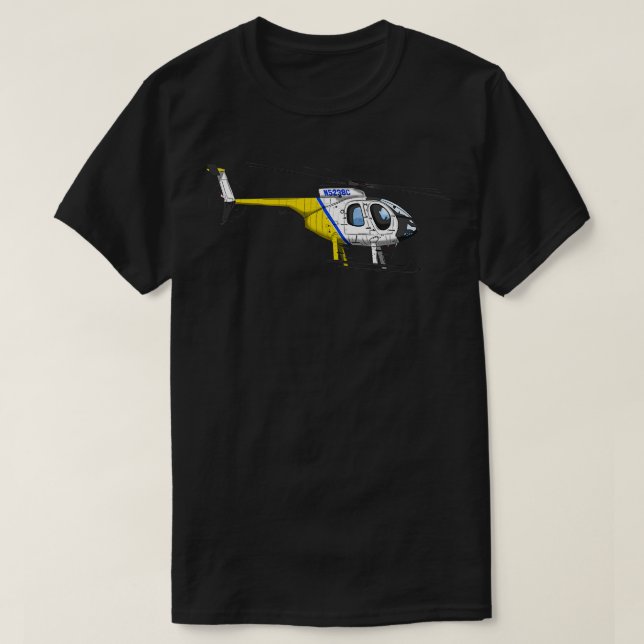 MD N5238C Hubschrauber T-Shirt (Design vorne)