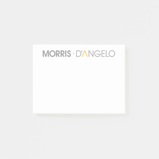 MD - Posten-it® merkt 4" x 3" Post-it Klebezettel (Vorderseite)