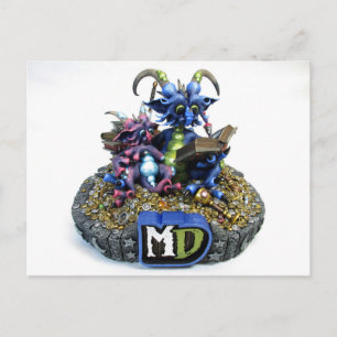 MD Storytime Dragons Postkarte