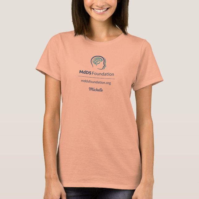MdDS Awareness Flowy Crop Tank Top (Vorderseite)