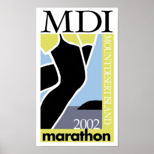 MDI Marathon - Vintag 2002 Poster