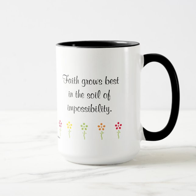 MDillon Designs Faith-Tasse Tasse (Rechts)