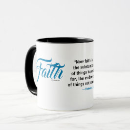 MDILLONDESIGNS.COM zeigt #FAITH Scripture Tasse
