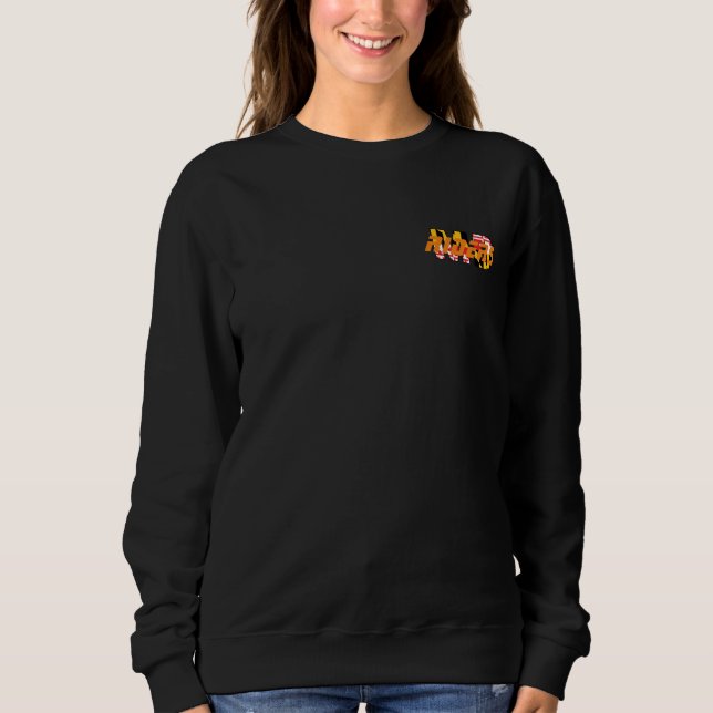 MDRiders Frontlogo zurück Sweat-Shirt Sweatshirt (Vorderseite)