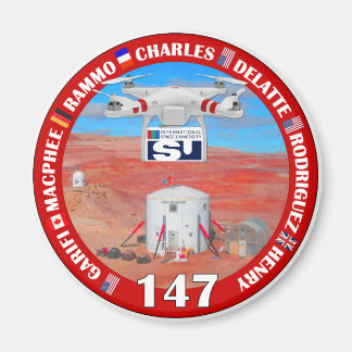 MDRS-Crew 147 Magnettasten Magnet