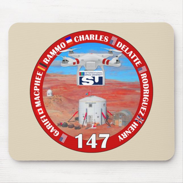 MDRS Crew 147 Mousepad (Vorne)