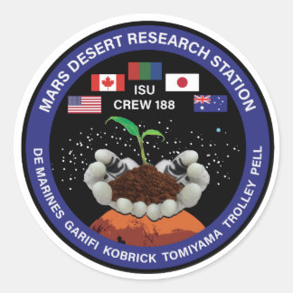 MDRS Crew 188 Patch Stickers (Set von 6)