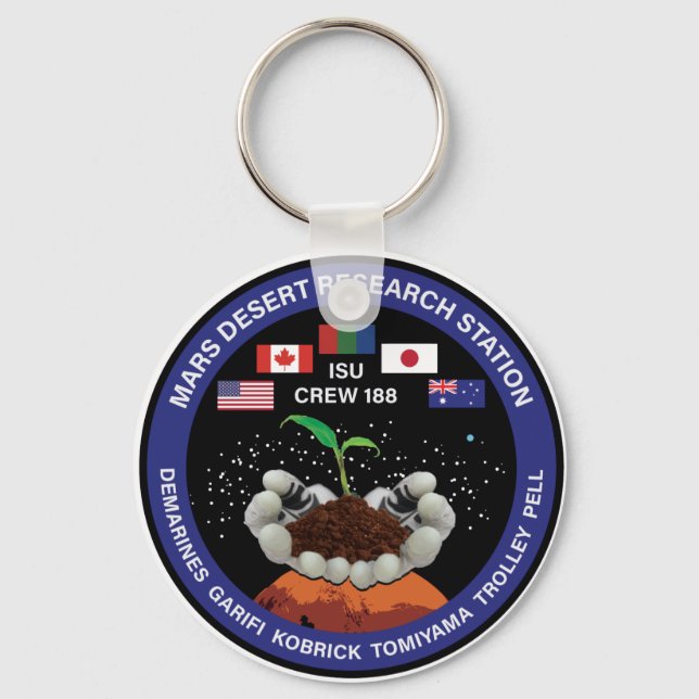 MDRS Crew 188 Schlüsselanhänger (Vorderseite)