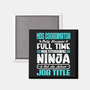 Mds Coordinator Job Title Profession Funny Carreer Magnet