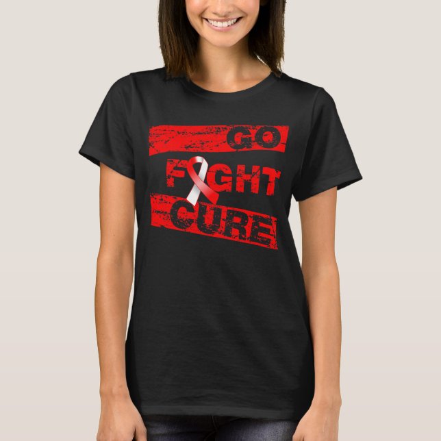 MDS geht gegen Heilung T-Shirt (Vorderseite)