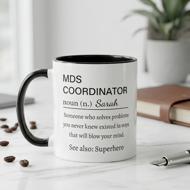 MDS-Koordinator Definition Tasse Krankenschwester  (Von Creator hochgeladen)