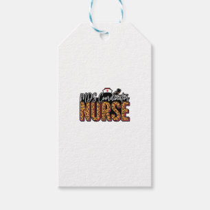 MDS-Koordinator Krankenschwester Vintage-Leoparden Geschenkanhänger