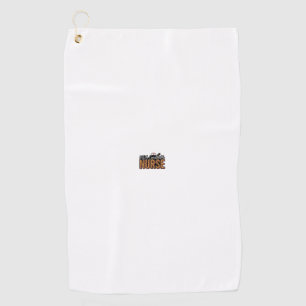 MDS-Koordinatorin Krankenschwester Vintage-Leopard Golfhandtuch