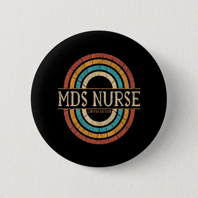 Mds Nurse Nursing Button (Vorderseite)