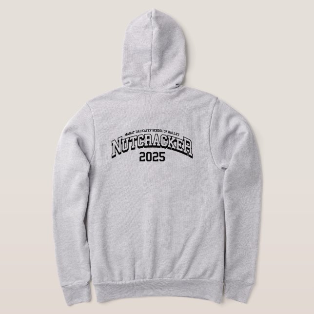 MDSB Varisty Logo Zip Up Sweatshirts (AblageHinten)