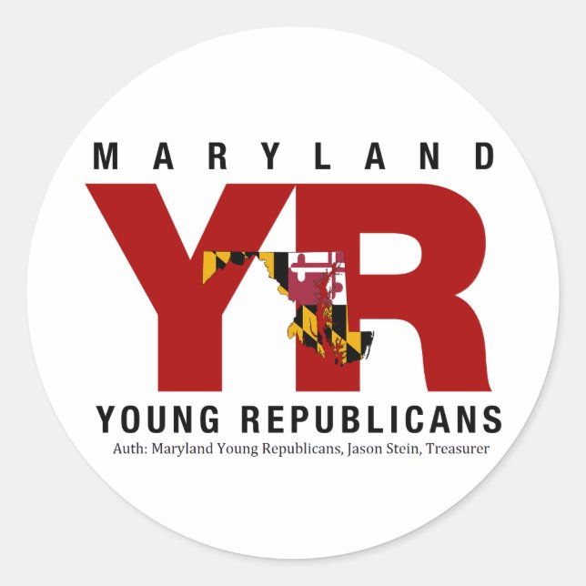 MDYR-Aufkleber Runder Aufkleber (Vorderseite)