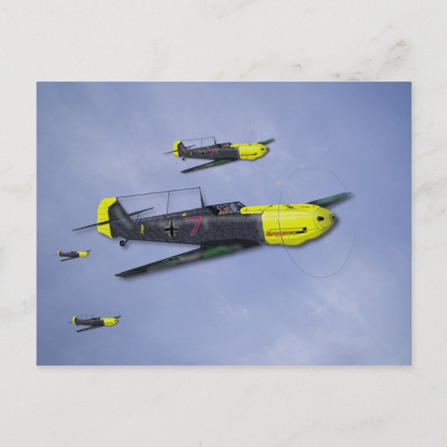 ME109E POSTKARTE (Vorderseite)