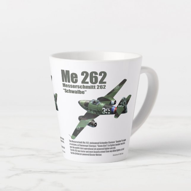 Me 262 Schwalbe Milchtasse (Rechte Ecke)
