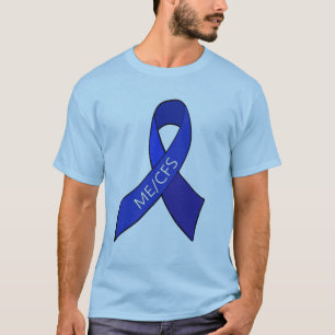 ME/CFS Chronic Fatigue Syndrome Awareness Ribbon T-Shirt