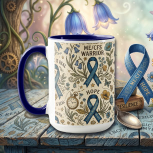 ME/CFS-Krieger mit chronischer Erschöpfung Tasse