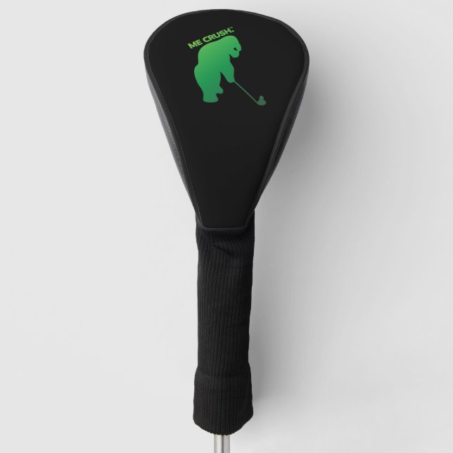 ME CRUSH™ Seismic Spectrum™ Greenrilla™ Golf Headcover (Vorderseite)