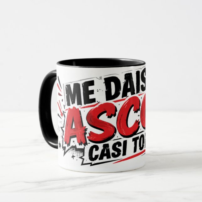 Me dais asco casi todos tasse (Vorderseite Links)