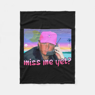 Me doch Donald Trump 2024 Holding Phone Call Pink  Fleecedecke
