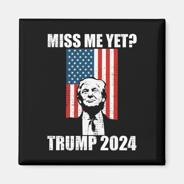 Me doch Funny Trump 2024 Magnet (Vorne)