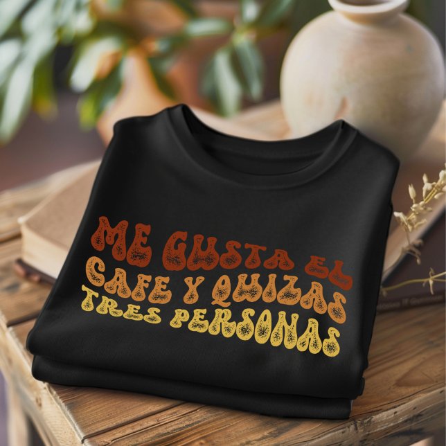 Me Gusta El Cafe Ausgefallener Funny Spanish T - S T-Shirt (Von Creator hochgeladen)