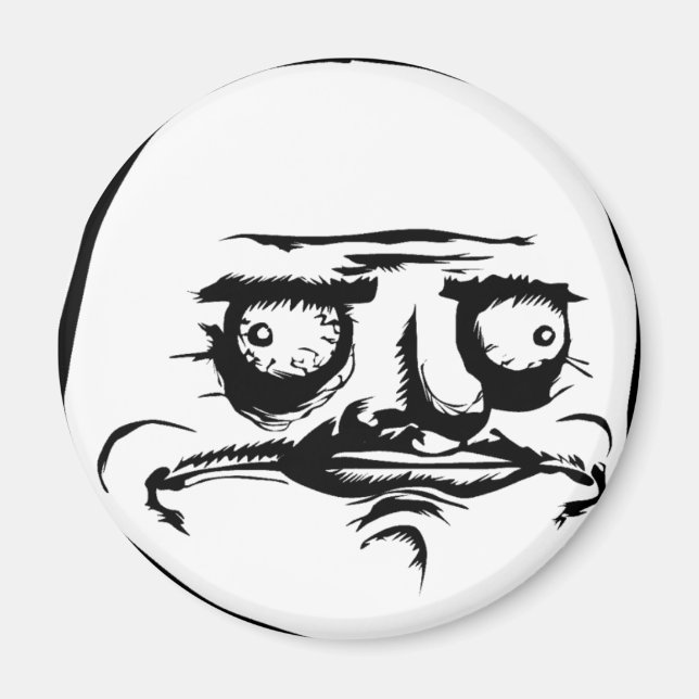 Me Gusta Face Magnet (Vorne)