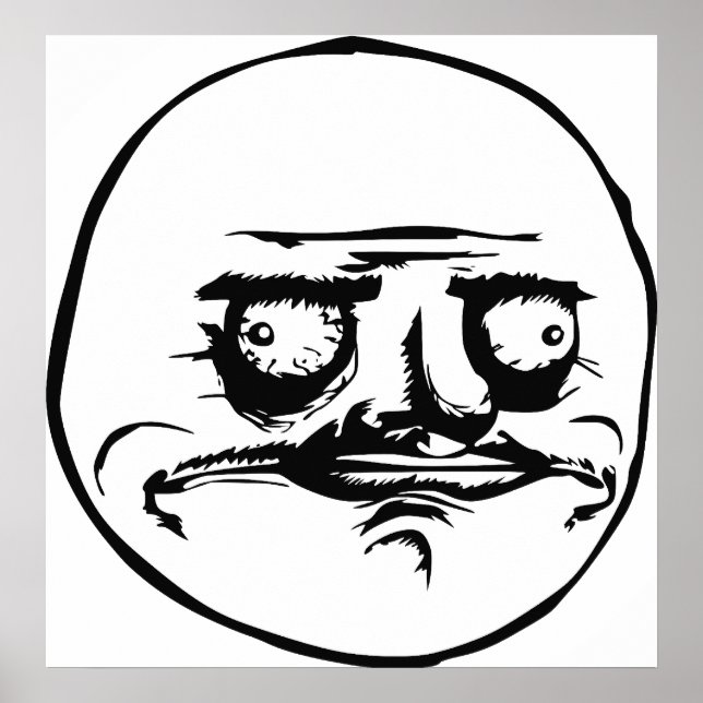Me Gusta Meme Poster (Vorne)