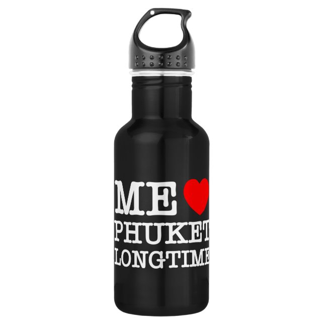 ME LIEBE PHUKET LONGTIME TRINKFLASCHE (Vorderseite)