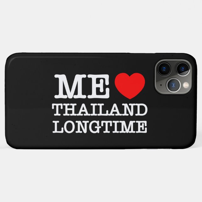 ME LIEBE THAILAND LONGTIME Case-Mate iPhone HÜLLE (Rückseite (Horizontal))